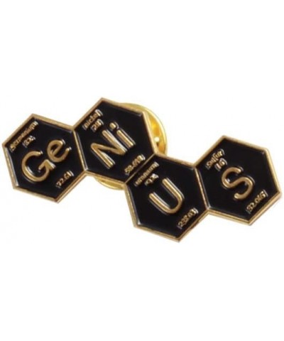 Maths Pi Symbol Lapel Pin Dopamine Chemical Formula Luxury Handsome Metal Brooches 1 $7.86 Brooches & Pins