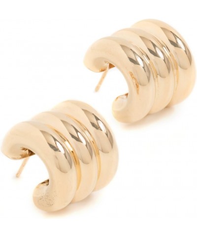 Jewelry Women's Kyle 3/4" Hoops Gold $71.91 Earrings