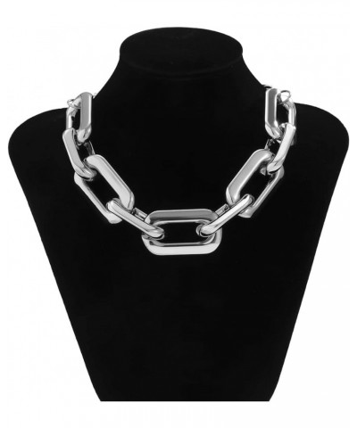HUYHOAT Big Choker Necklace Collar for Women Hiphop Chunky Chain Necklace on the Neck Egirl Jewelry (S14) S13-2 $14.01 Necklaces